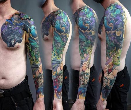 tattoos/ - Marvel Sleeve - 143918